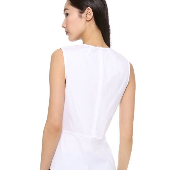 NWOT Theory Peplum Blouse - Picture 2 of 4